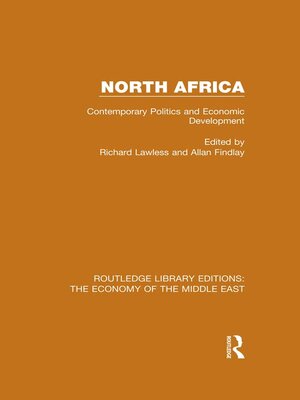 cover image of North Africa (RLE Economy of the Middle East)